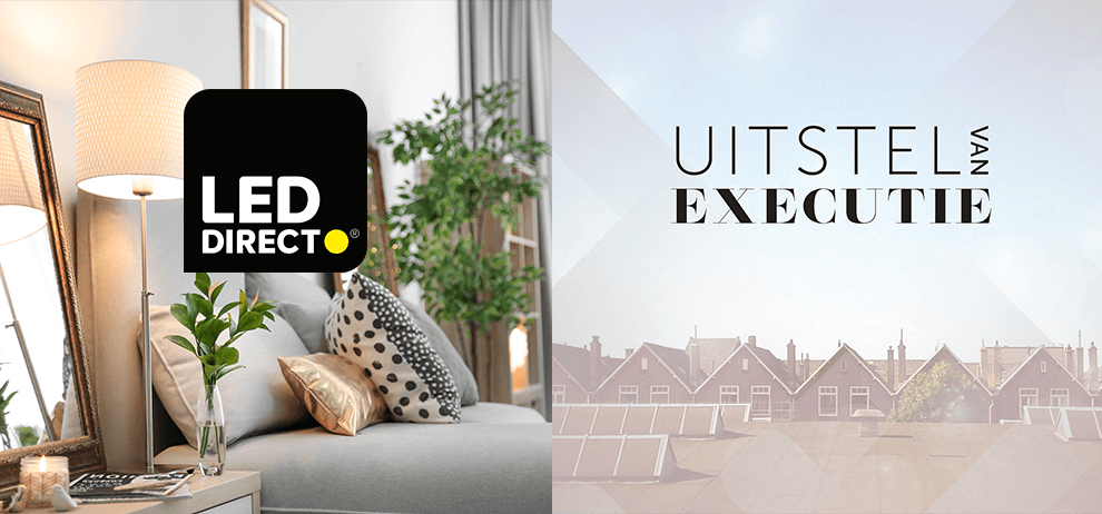 LEDdirect sponsort verlichting voor Uitstel van Executie LEDdirect sponsort verlichting voor Uitstel van Executie