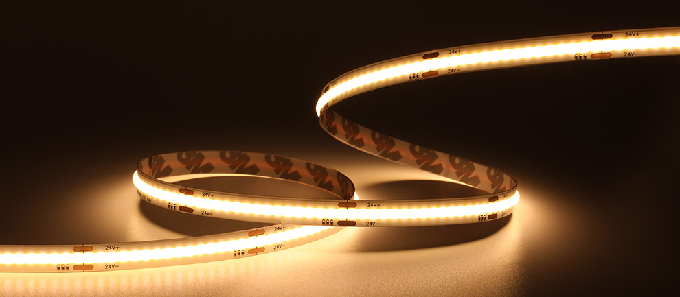 van een COB LED strip