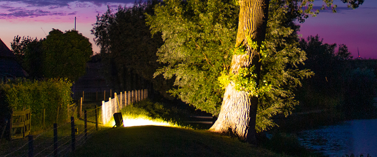 LED Breedstralers zonder bewegingssensor breedstraler die boom verlicht
