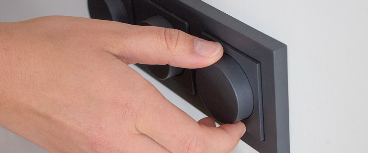LED Dimmers led dim knop zwart