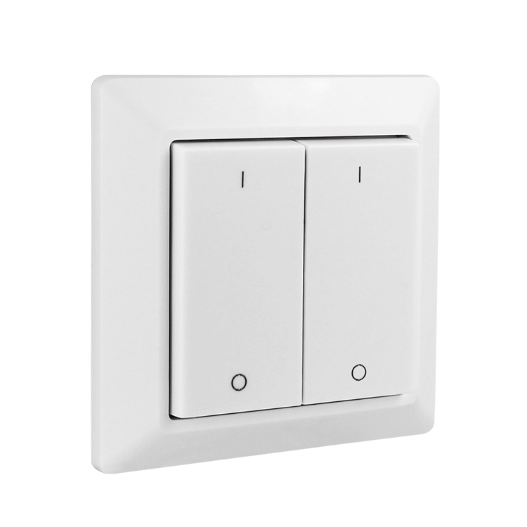 Draadloze wandbediening Zigbee 2 zones kinetic