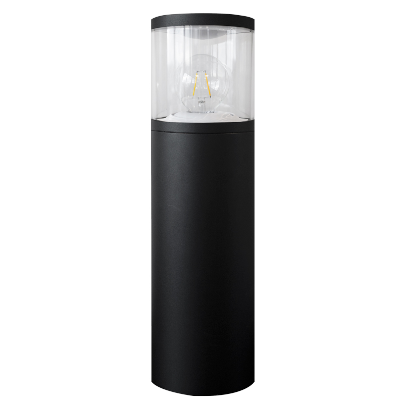 LED Staande Lamp Buiten (IP54) - Storlien - E27 - Zwart