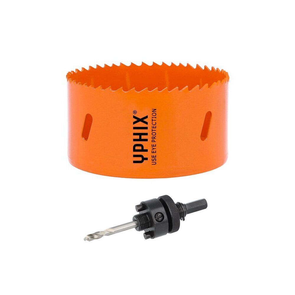 Hss bi-metaal gatenzaag 78mm incl. adapter 7/16'' | LEDdirect