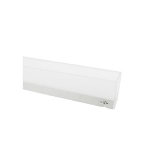 LED spiegelverlichting met switch tone sensor 40cm Lotis 7,5W aluminium IP44