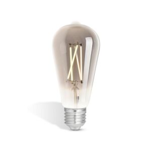 E27 Smart Wifi LED Lamp Filament WiZ ST64 6,5W 2200-4500K Smokey