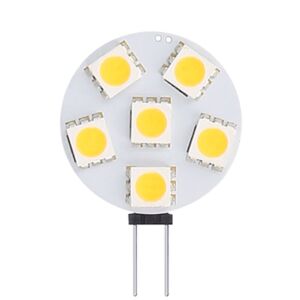 G4/GU4 LED lamp 12-24V 1W SMD 2900K dimbaar