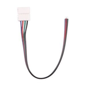 LED strip connector strip naar draad 12V en 24V RGB 5050 SMD IP20
