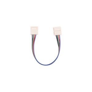 LED strip connector strip naar strip 12V en 24V RGB 5050 SMD IP20 met 15cm draad
