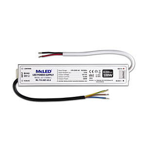 MCLED transformator 12V 8,3A Max. 100W