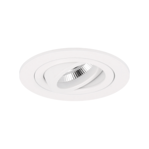 Inbouwspot mini Venezia MR11 rond wit kantelbaar