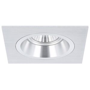 Inbouwspot Milano vierkant aluminium verdiept met klemveren