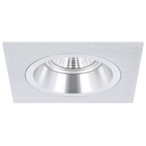 Inbouwspot Milano vierkant aluminium verdiept met klemveren