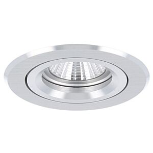 Inbouwspot Verona rond aluminium kantelbaar met klemveren