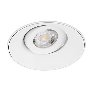Inbouwspot Verona rond wit kantelbaar trimless verzonken