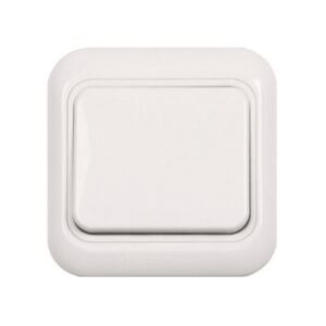 Pulsschakelaar inbouw compleet met afdekraam