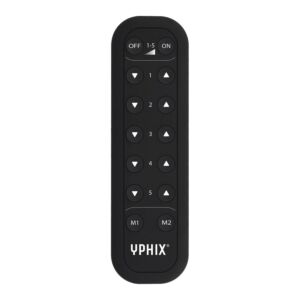 RF Afstandsbediening tbv LED Dimmers CV-5ZD CC-350-5ZD en CC-700-5ZD zwart