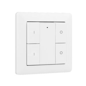 Draadloze wandbediening Zigbee 2 zones