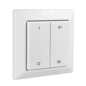 Draadloze wandbediening Zigbee 1 zone kinetic