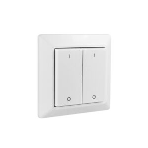 Draadloze wandbediening Zigbee 2 zones kinetic