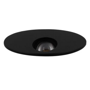 LED wandlamp Mala rond zwart 3W 3000K IP54
