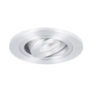 LED inbouwspot Monza rond 3W 2700K aluminium IP65 dimbaar kantelbaar