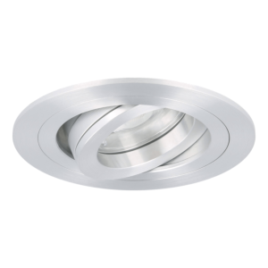 LED inbouwspot Argenta rond 7W 2700K aluminium IP65 dimbaar kantelbaar