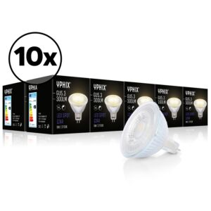 GU5.3 LED lamp Izar 10-pack MR16 5W 2700K dimbaar