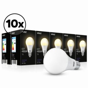 E27 LED lamp Ultra 10-pack A60 6W 2700K