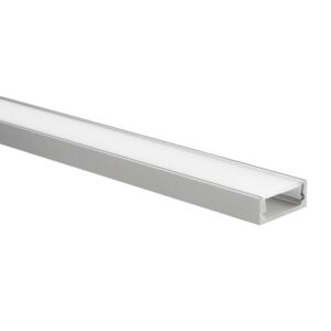 LED strip profiel Felita aluminium extra laag 5m (2 x 2,5m) incl. melkwitte afdekkap