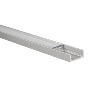 LED strip profiel Felita aluminium extra laag 1m incl. transparante afdekkap