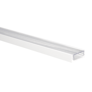 LED strip profiel Felita wit extra laag 5m (2 x 2,5m) incl. transparante afdekkap