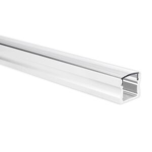 LED strip profiel Potenza wit hoog 5m (2 x 2,5m) incl. transparante afdekkap