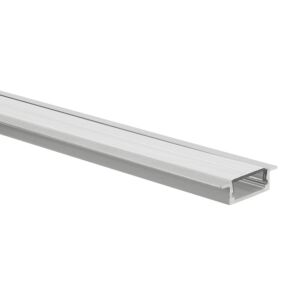 LED strip profiel Matera aluminium laag 5m (2 x 2,5m) incl. transparante afdekkap