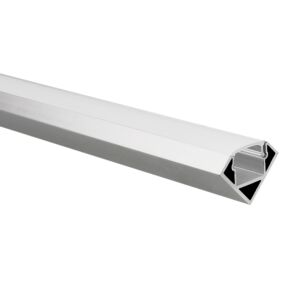 LED strip profiel Tarenta aluminium hoek 5m (2 x 2,5m) incl. melkwitte afdekkap