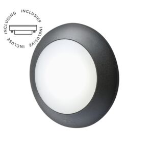 Wandlamp Bertina zwart IP66 incl. GX53 3W 3000K