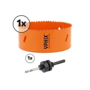 Hss bi-metaal gatenzaag 110mm incl. adapter SDS Plus