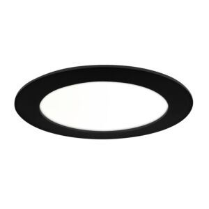 LED Downlight Premium Line 18cm zwart 11W 4000K IP44 dimbaar