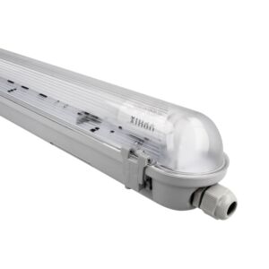 LED TL armatuur 1 X 60cm Aqua Pro koppelbaar IP65 incl. LED TL buis 9W 3000K