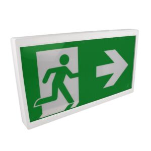 LED opbouw noodverlichting wit 6000K IP20 2,5W 3-uurs batterij