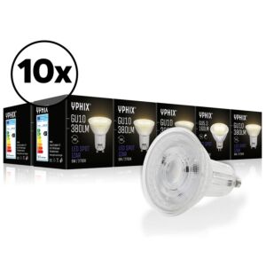 GU10 LED lamp Izar 10-pack 36° 6W 2700K