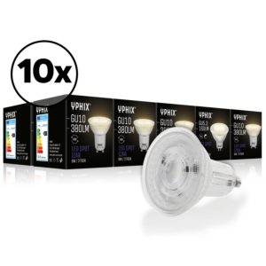 GU10 LED lamp Izar 10-pack 36° 4,7W 2700K