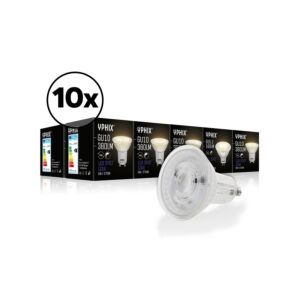GU10 LED lamp Izar 10-pack 36° 6W 2700K dimbaar