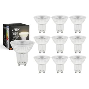 GU10 LED lamp Izar 36° 4,7W 2700K dimbaar voordeelbundel 10 stuks