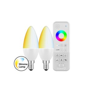 Smart LED tint starterset E14 5,8W 2700K-6500K white
