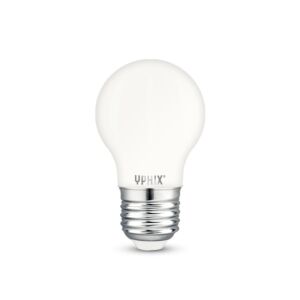 E27 LED filament kogellamp Polaris G45 melkwit 2W 2700K