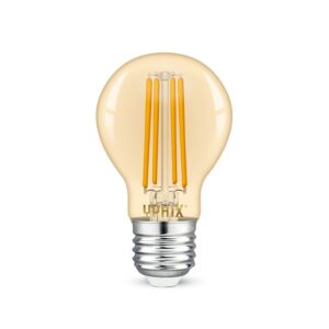 E27 LED filament lamp Atlas A60 amber 8W 1800K dimbaar