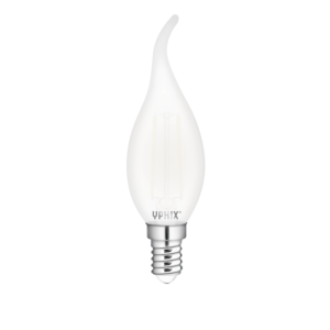 E14 LED kaarslamp Atlas C35 2,5W 2700K melkwit dimbaar