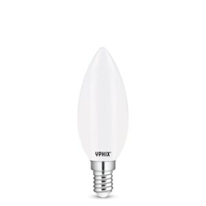 E14 LED kaarslamp Atlas B35 5W 2700K melkwit