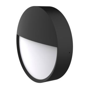 Plafondlamp Arendal 2 zwart 12W 3000K IP65