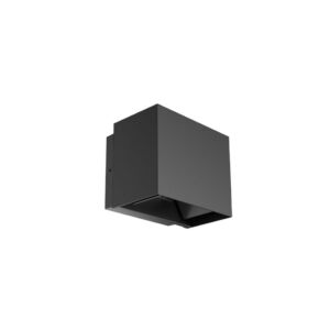 Wandlamp Twingo zwart 10W 3000K instelbare lichthoek IP65